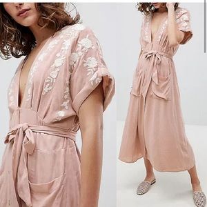 💗Free People Love to Love You Dress in Light Pink💗
